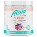 Alani Nu Pre Workout Powder GLAXAY Lemonade Amino Energy Boost Endurance Supplement Sugar Free 200mg Caffeine L-Theanine Beta-Alanine L-Citrulline 30 Servings