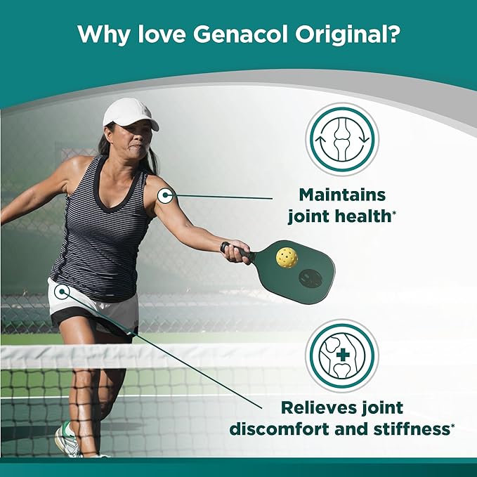 Genacol Original – Collagen Supplement with Ultra-Hydrolyzed Peptides for Joint Health Support Value Duo-Pack 360 Capsules (120-Day Supply)