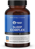 Designs for Sport Sleep Complex - Supports Relaxation &amp Restful Sleep* - Nutrients &amp Botanicals with Neurotransmitter Precursors - NSF Certified for Sport - 60 Vegetarian Capsules
