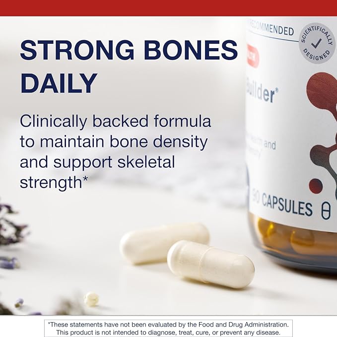 Metagenics Bone Builder Plus - MCHC Supplement for Bone Health* - High-Absorption Formula with Calcium Phosphorus &amp 2000 IU Vitamin D - Non-GMO &amp Gluten-Free - 90 Capsules