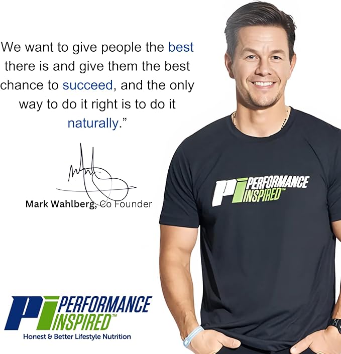 PERFORMANCE INSPIRED Nutrition WHEY Protein Powder – All Natural – 25G Protein – BCAAs – Digestive Enzymes – Fiber Packed – Natural Vanilla – 2lb