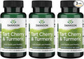 Swanson Hiactives Tart Cherry &amp Turmeric 60 Veg Capsules (3 Pack)