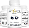 Bio-Tech D3-K2 120 Vegcaps