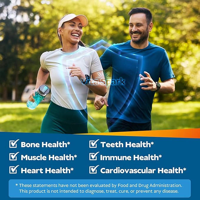 Vitamin D3 K2 - Liposomal Bone Vitamins Supplement 5000IU D3 100mcg K2 MK7 &amp Magnesium for Women and Men | Supports Bone Teeth Heart Immune and Vascular Health* 60 Days Mini Softgels