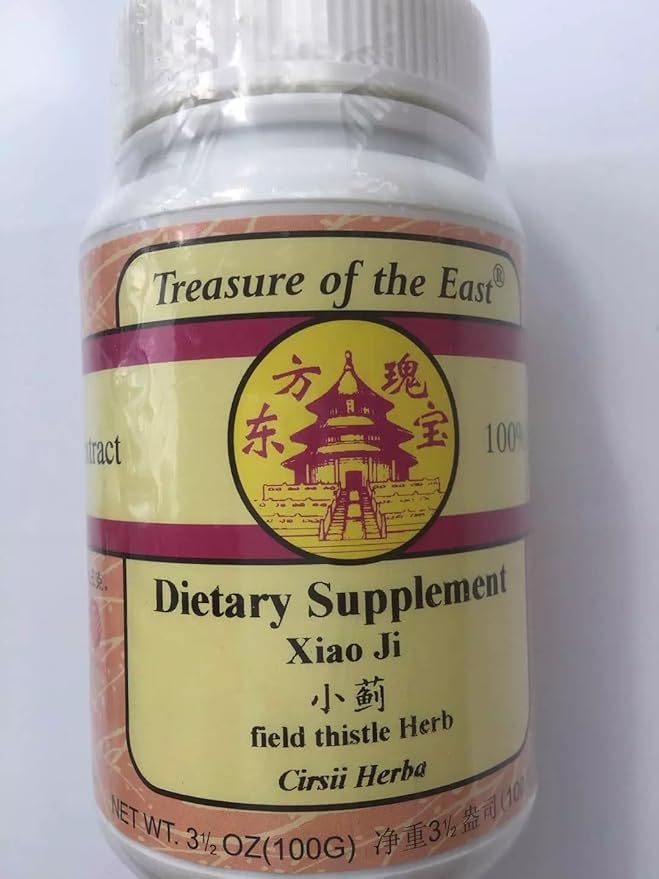 Treasure of The East Field Thistle Herb - Xiao Ji (5:1 Concentrated Herbal Extract Granules 100g)