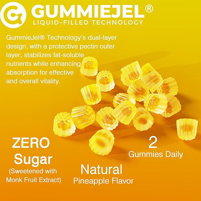 Turmeric Gummies 1 Pack + Omega 3 Gummies for Kids 2 Pack
