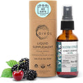 Liquid Calcium Citrate 1000mg &amp Raw Vitamin C 150mg Liquid Spray Mist for Optimal Absorption Wild Cherry &amp BlackBerry Flavor Calcium Supplement Non-GMO Gluten Free Sugar-Free 2oz (60ml)