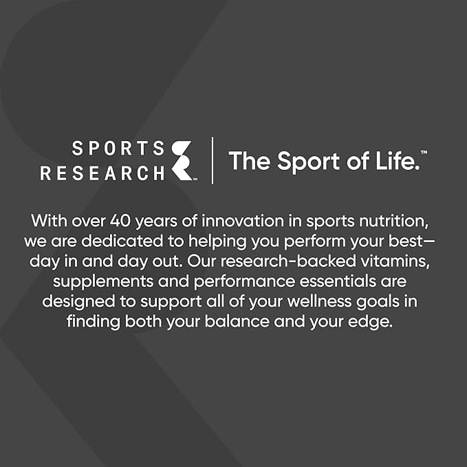 Sports Research® Skin Joint and Bones Pack - Vanilla Collagen Peptides Triple Strength Omega-3 Fish Oil Supplement and Vitamin D3 5000iu &amp Mk7 Vitamin K2 with Coconut MCT Oil