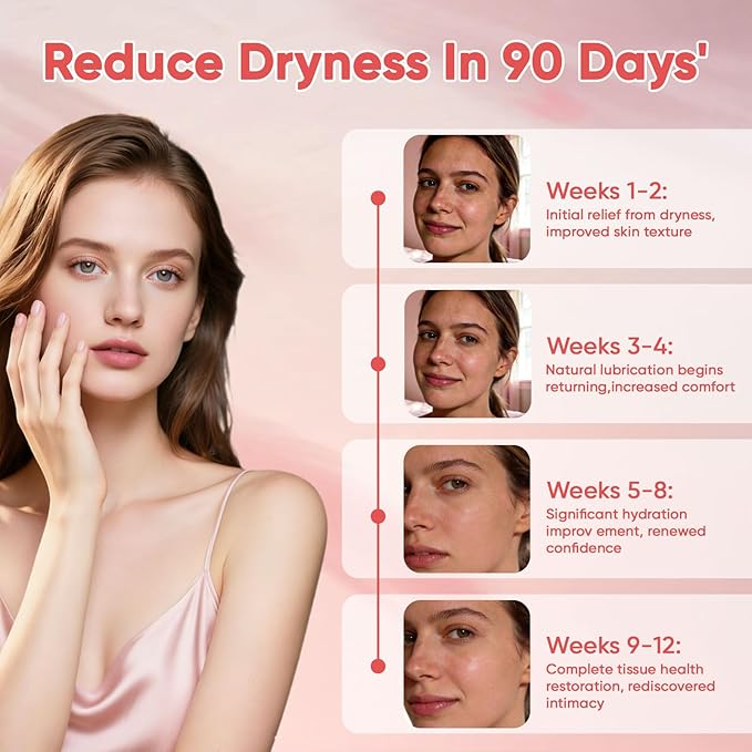 Radiancy Probiotic for Women Vaginal Probiotics for Dryness &amp PH Balance Cherry Blossom Extract Hyaluronic Acid Probiotics Vitamin C 120 Ct