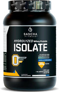 SASCHA FITNESS Hydrolyzed Whey Protein Isolate100% Grass-Fed (2 Pounds All) (Vanilla Horchata)