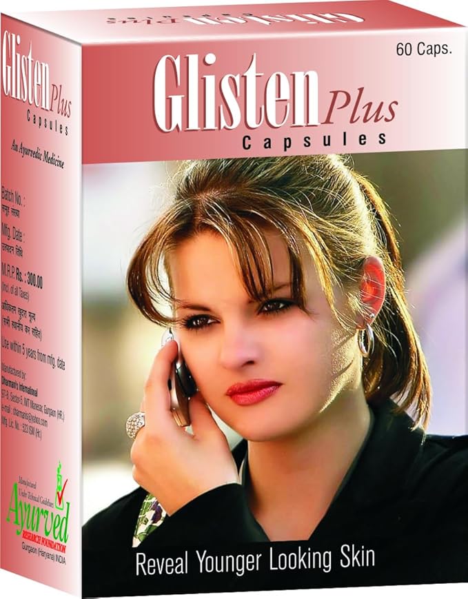 Generic Glisten Plus Reveal Younger Looking Skin 60 Capsules Brown