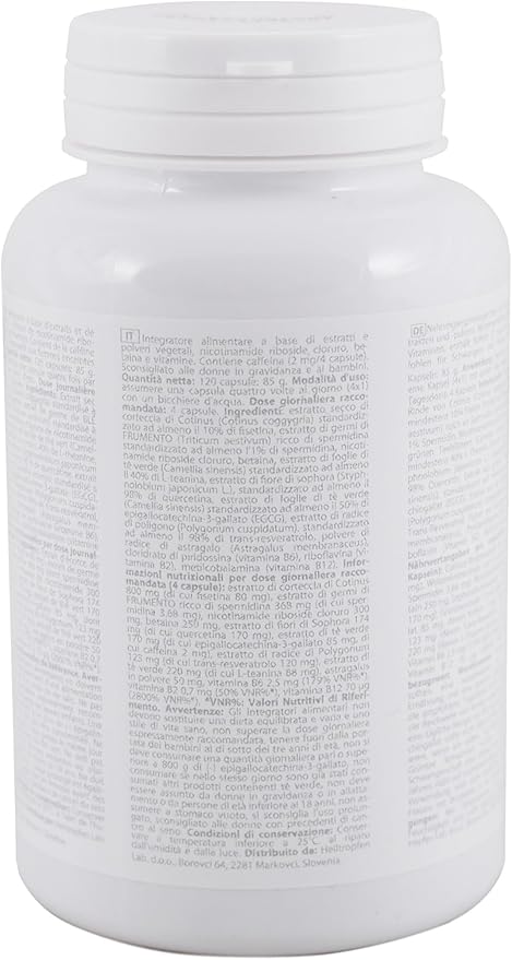 Heiltropfen Eternal Vital - Natural Ageless Vitality | 12-Compound Complex | 120 Veggie Capsules | Dietary Supplement | Third-Party Tested