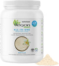 Vegansmart Naturade All-in-One Plant-Based Shake – Low Sugar Nutrition with Protein Fiber Vitamins &amp Minerals Supports Balanced Energy &amp Wellness Vanilla Vegan - 22.75 oz