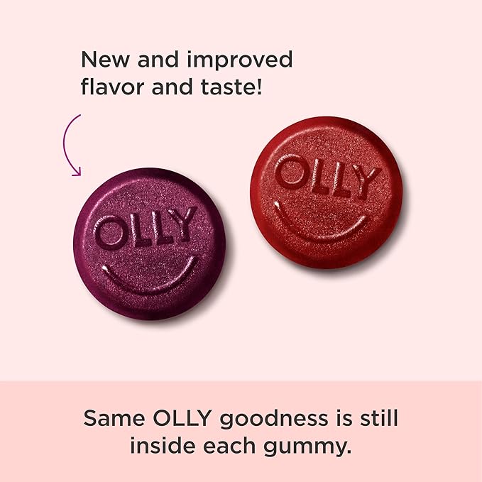 OLLY Sleep &amp Men's Multivitamin Gummies Melatonin Vitamins 120 Count