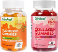 Sugar Free Collagen Gummies with Free Turmeric Gummies