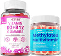 NEVISS Methylated Multivitamin Vitamin D3 + Vitamin B12 Gummies 3Pack