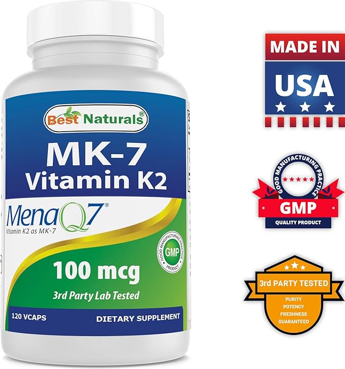 Magnesium Glycinate 425 mg &amp MK-7 Vitamin K2 100 mcg
