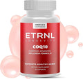 ETRNL Longevity CoQ10 200mg Ubiquinone - 30 Capsules - Coenzyme Q10 Supplement for Cellular Energy Heart Health &amp Antioxidant Support - Supports Mitochondrial Function - Vegan Non-GMO Gluten-Free