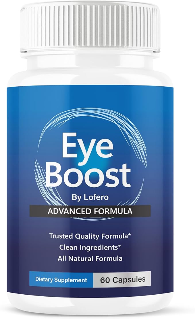 Eye Boost Capsules EyeBoost Premium Eye &amp Vision Formula Advanced All-Natural Vitamin Supplement Pills for Eye Visual Balance Sight - Overall Wellness Support Made in USA (60 Capsules)
