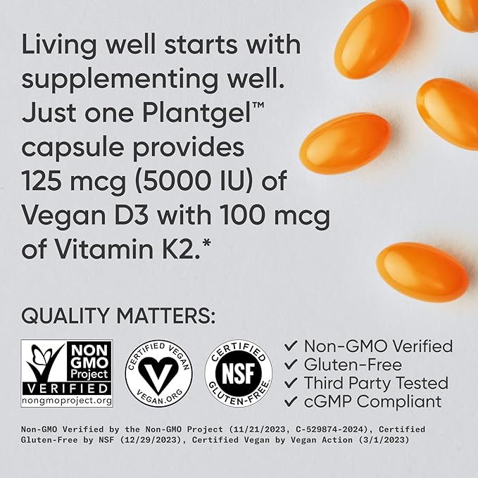 Sports Research® Supplements Pack - Creatine Monohydrate + Vegan D3 5000iu with Vitamin K2 100mg + Collagen Peptides for Women &amp Men