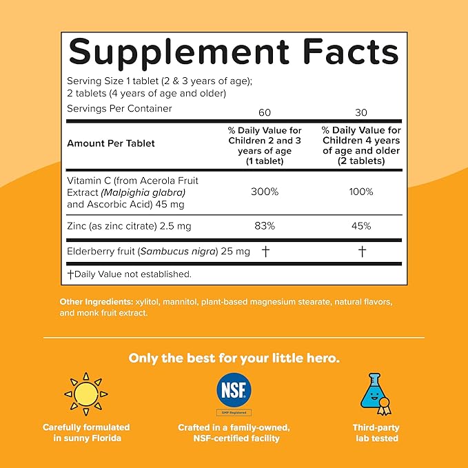 Renzo's Vitamins Back to School Bundle Bright &amp Brainy Vitamin B6 Picky Eater Kids Multivitamin and Kids Vitamin C with Elderberry &amp Zinc for Immune Support