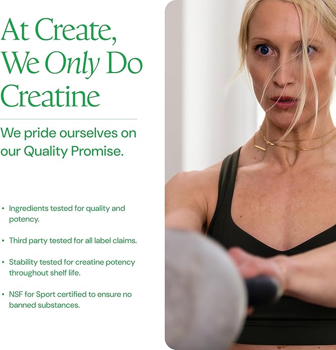 Create Creatine Monohydrate Gummies for Men &amp Women Boost Focus Strength and Endurance Anti-Melting Formula Vegan Gluten-Free Non-GMO 1.5g of Creatine per Gummy (Sour Green Apple)