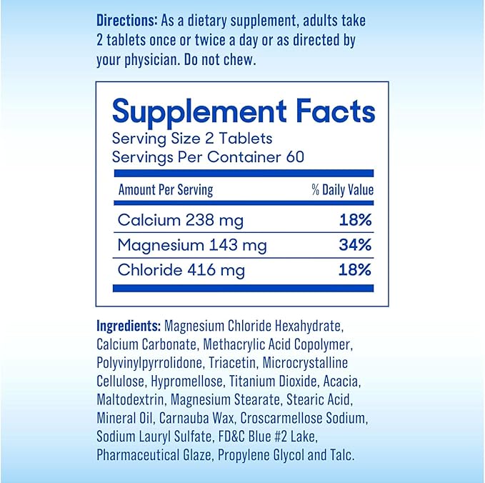 Slow-Mag Tablets with Calcium 71.5 mg - 60 Tablets