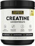 Creatine Monohydrate Powder 1 lb 100 Servings ISO Certified Tested Vegan Unflavored Micronized Powder- Support Muscles Cellular Energy &amp Cognitive Function