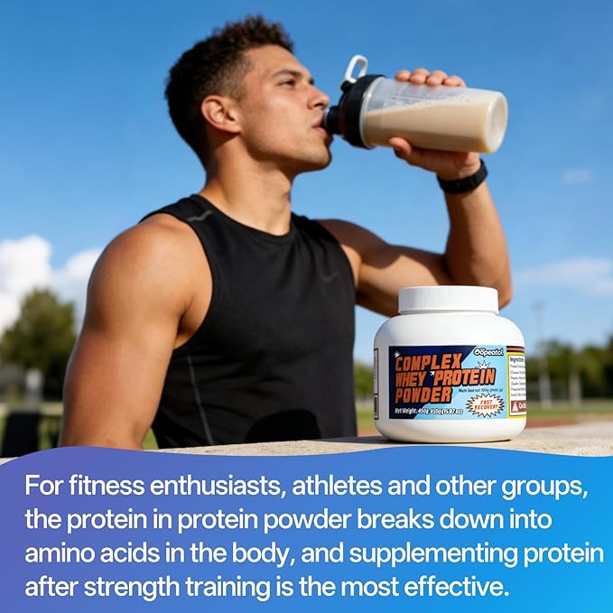 Creatine Monohydrate Tablets | 3.6g Creatine per Serving (3 Tablets) | Gentle Whey Protein Powder | Easy to Digest | 30g Protein Supports Strength Endurance | Smooth Mixing Non-GMO