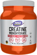 NOW Foods Sports Nutrition Creatine Monohydrate Powder Mass Building*/Energy Production* 2.2-Pound