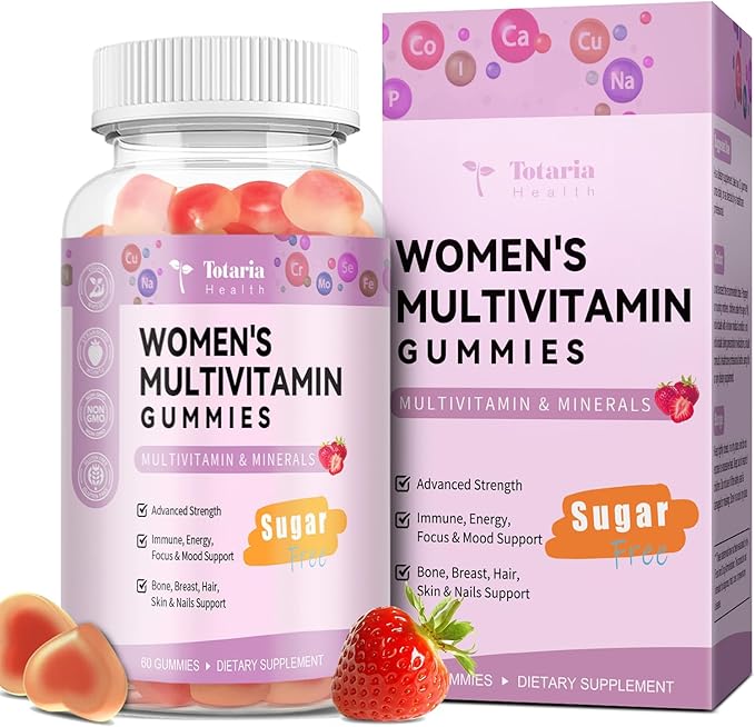 Totaria Women's Multivitamin Gummies &amp Pro Pre Postbiotics Gummies Bundle