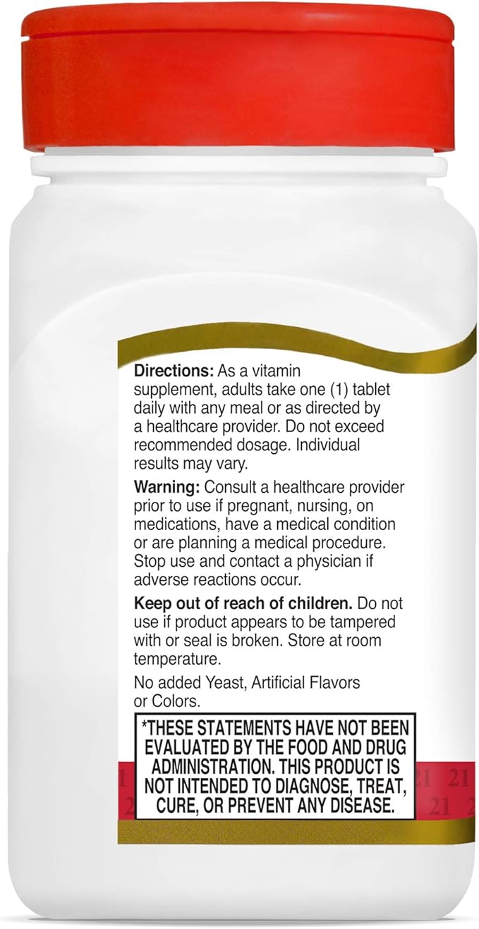 21st Century D 1000 iu Tablets 110-Count (Pack of 3)
