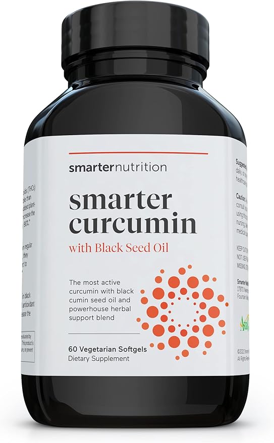 Multi-Active Magnesium Tablets &amp Curcumin Softgels - Potent &amp Bioavailable Active Curcumin Softgels Standardized to 95% Tetrahydrocurcuminoids [1-Month Supply]