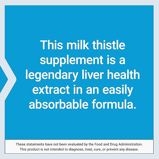 Life Extension Advanced Milk Thistle Liver Health Supplement Liver Detox Cell Division silymarin silybin bioavailable Gluten Free Non-GMO 120 softgels (Pack of 2)