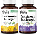 Turmeric Ginger 90 Capsules &amp Saffron Extract 90 Capsules