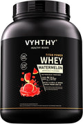 Watermelon Flavored Whey Protein Powder24g Protein per Serving Fast-Absorbing Concentrated whey Protein Low Sugar Gluten-Free Natural Flavor 2 lbs/32 oz.