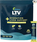 UpWellness LTV Liver Hydration Packets - Electrolytes Powder Packets for Instant Hydration and Liver Support - Physician-Formulated - Zero Added Sugar - 30 Packets - Delicious Citrus Flavor