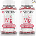 Magnesium Citrate Gummies 600 mg for Adults – High Absorption Supplement for Cramps Muscle Recovery Sleep Bone and Energy Support – Non-GMO Allergen Free – 60 Vegan Gummies (Pack of 2)