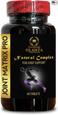 Joint Matrix PRO - Joint Support Supplement with Glucosamine Chondroitin &amp MSM – 1 Bottle 90 Tablets