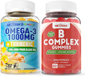 Omega 3 Vitamin B Complex Gummies 3 Pack