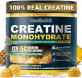 Health4All Creatine Monohydrate Gummies 5g for Men &amp Women Creatine Gummy for Strength Energy &amp Muscle Growth Support Pre-Workout Supplement - Pineapple 120 Gummy
