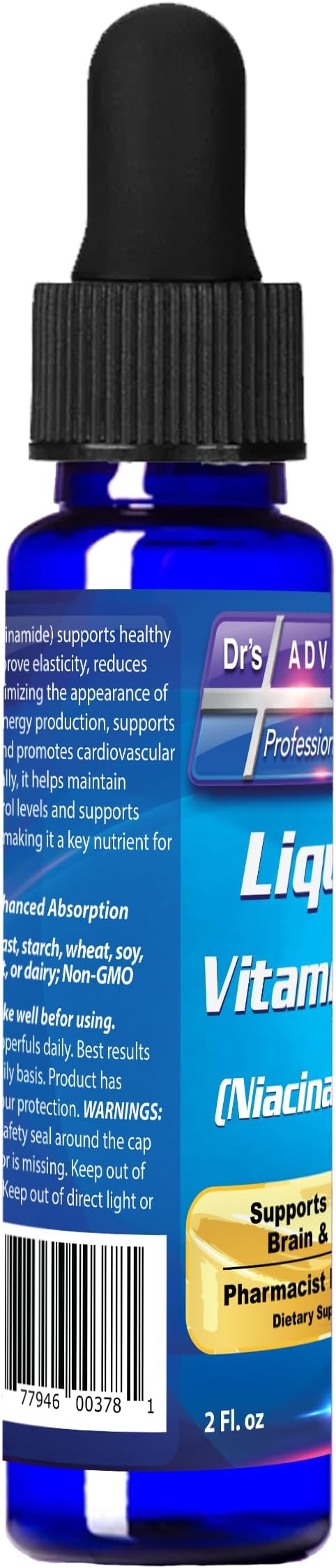 Dr's Advantage Vitamin B3 Dropper 2oz