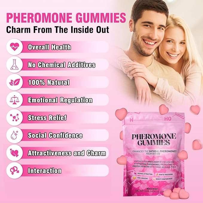 Vaginal Probiotics Gummies + Pheromone Gummies