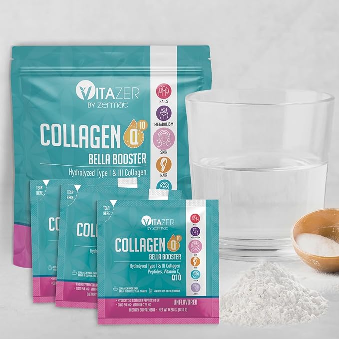 Zermat Vitazer Collagen Q10 28 Sachets.