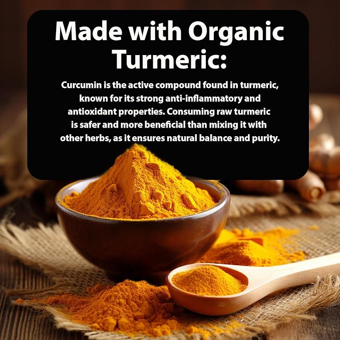 Curcumin Capsules - Antioxidant Properties | for Joint Comfort &amp Anti-Aging| 60 Veg Capsules (180)