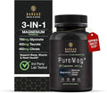Magnesium Glycinate 750mg | High Absorption Formula for Sleep Muscle Relaxation &amp Calm Support | Non-Laxative Vegan Capsules – Magnesium Supplement for Men &amp Women – 90 Count