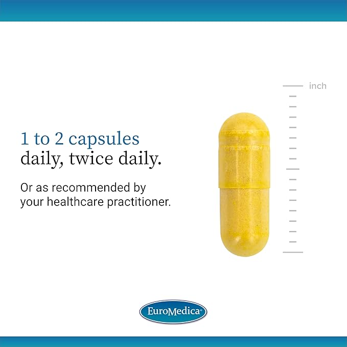 Euromedica ArthoMed - 60 Capsules - Clinically Studied Boswellia &amp Curcumin Devil’s Claw - Joint &amp Spine Health Cartilage Formation Flexibility Comfort - 30 Servings