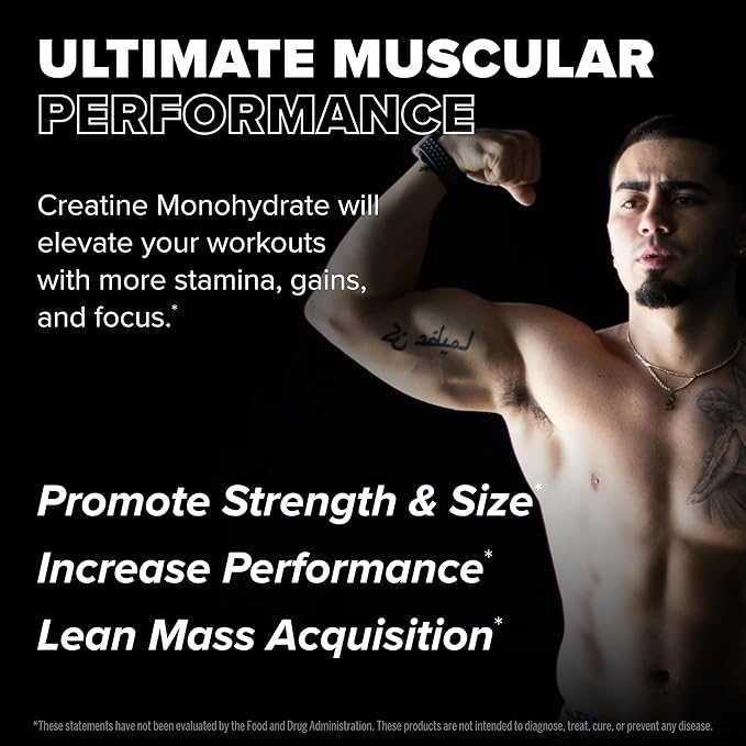 FINAFLEX PURE CREATINE - 150 Capsules - Promotes Muscular Strength Size &amp Performance - 100% Pure Micronized Creatine Monohydrate - NSF Certified - 50 Servings