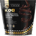 KOA Warrior Whey Protein Isolate | Performance Driven Pure Protein Isolate with BCAAs and No Artificial Flavors or Sweeteners - Chocolate - 6lb Bag