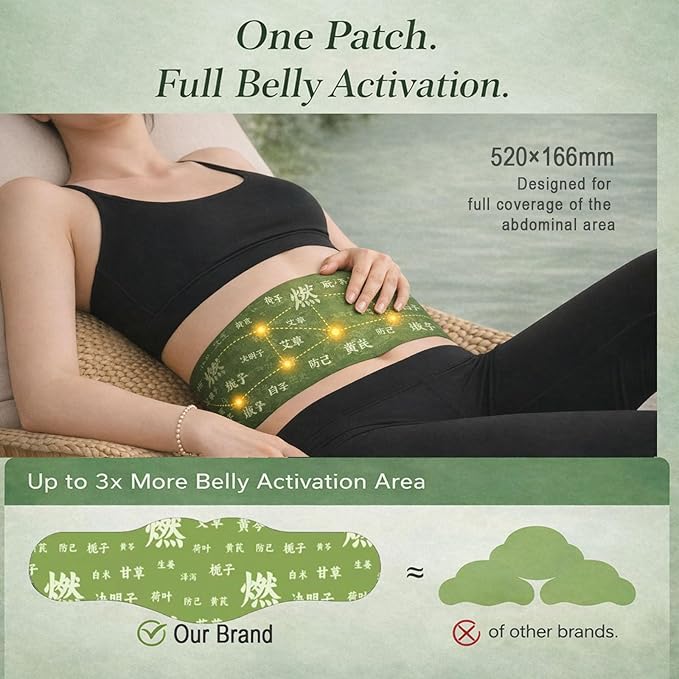 Japanese Herbal Balance Patch Plant-Based Ingredients Comfortable Adhesive Design Easy Topical Use 2 Boxes 10 Patches (3)